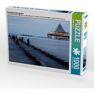 Preisvergleich für Puzzle: Puzzle CALVENDO Puzzle Seebrücke Heringsdorf - 1000 Teile Foto-Puzzle glückliche Stunden  Kinder