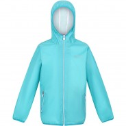 Preisvergleich für Jacken & Outdoorkleidung: Regenjacke LEVER II  türkis Gr. 116 Mädchen Kinder