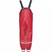 Preisvergleich für Hosen: Regenlatzhose Textilfutter Regenhosen Kinder rot Gr. 80  Baby