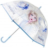 Preisvergleich für Accessoires für Kinder: Regenschirm 42/8 Disney Die Eiskönigin transparent hellblau