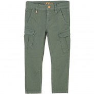 Preisvergleich für Hosen: Regular: Cargohose Stoffhosen  olive Gr. 98 Jungen Kinder