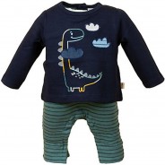 Preisvergleich für Hosen: SALT AND PEPPER Overall blau/grün Gr. 56 Jungen Kinder