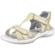 Preisvergleich für Schuhe: Sandalen RAINBOW WMS Weite M4  pastellgelb Gr. 34 Mädchen Kinder