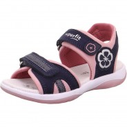 Preisvergleich für Schuhe: Sandalen SUNNY WMS Weite M4  von superfit blau Gr. 34 Mädchen Kinder