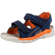 Preisvergleich für Schuhe: Sandalen TAJO  blau/orange Gr. 25 Jungen Kleinkinder