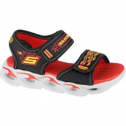 Preisvergleich für Schuhe: Sandalen Thermo Splash-Heat-Flo 400109L-BKRD Outdoorsandalen  schwarz Gr. 33 Jungen Kinder