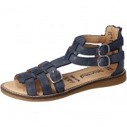 Preisvergleich für Schuhe: Sandalen VIKTORIA WMS Weite S für schmale Füße  blau Gr. 32 Mädchen Kinder