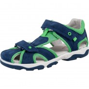 Preisvergleich für Schuhe: Sandalen WILLIAMS  blau/grün Gr. 31 Jungen Kinder