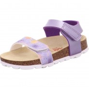 Preisvergleich für Schuhe: Sandalen WMS Weite M4  lila-kombi Gr. 29 Mädchen Kinder