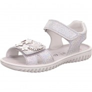 Preisvergleich für Schuhe: Sandalen WMS Weite M4  silber Gr. 28 Mädchen Kleinkinder