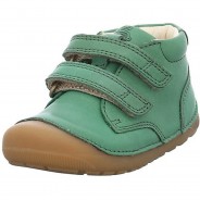 Preisvergleich für Schuhe: Petit Velcro Lauflernschuh Glattleder uni Halbschuhe grün Gr. 20 Mädchen Kinder