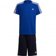 Preisvergleich für Hosen: Set T-Shirt + Shorts B 3S T  (recycelt) blau/weiß Gr. 176 Jungen Kinder