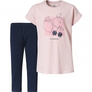 Preisvergleich für Hosen: Set T-Shirt + Shorts  pink Gr. 110 Mädchen Kleinkinder