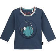 Preisvergleich für Oberteile: Shirt dunkelblau Gr. 74 Jungen Baby