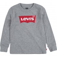 Preisvergleich für Oberteile: Shirt langarm Levi's Batwing rot Gr. 116 Jungen Kinder