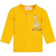 Preisvergleich für Oberteile: Shirt Sophie la Girafe Langarmshirts  gelb Gr. 80 Jungen Kinder