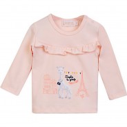 Preisvergleich für Oberteile: Shirt Sophie la Girafe Langarmshirts  rosa Gr. 74 Mädchen Kinder