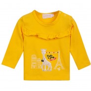 Preisvergleich für Oberteile: Shirt Sophie la Girafe Langarmshirts  gelb Gr. 62 Mädchen Kinder