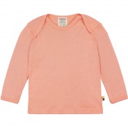 Preisvergleich für Oberteile: Shirt uni Langarmshirts  rosa Gr. 110/116 Mädchen Kinder