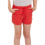 Preisvergleich für Hosen: Short Strukturmuster Shorts rot Gr. 146/152