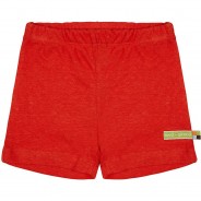 Preisvergleich für Hosen: Short uni mit Leinen Shorts rot Gr. 122/128