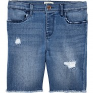 Preisvergleich für Hosen: Shorts  blau Gr. 116/122 Mädchen Kinder