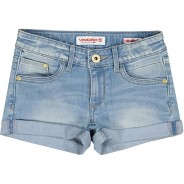 Preisvergleich für Hosen: Shorts  blau Gr. 128 Mädchen Kinder