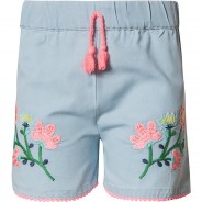 Preisvergleich für Hosen: Shorts CHAMBRAY  blau Gr. 104/110 Mädchen Kleinkinder