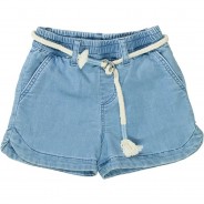 Preisvergleich für Hosen: Shorts  light blue denim Gr. 104 Mädchen Kinder