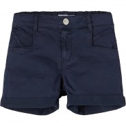 Preisvergleich für Hosen: Shorts NKFBECKY , Bundweite REGULAR dunkelblau Gr. 128 Mädchen Kinder