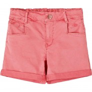 Preisvergleich für Hosen: Shorts NKFBECKY , Bundweite REGULAR neonpink Gr. 128 Mädchen Kinder