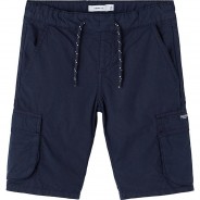 Preisvergleich für Hosen: Shorts NKMRYAN , Bundweite REGULAR dunkelblau Gr. 122 Jungen Kinder