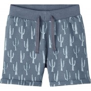 Preisvergleich für Hosen: Shorts NMMHUGO , Organic Cotton anthrazit Gr. 104 Jungen Kleinkinder