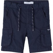 Preisvergleich für Hosen: Shorts NMMRYAN , Bundweite REGULAR dunkelblau Gr. 104 Jungen Kleinkinder