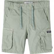 Preisvergleich für Hosen: Shorts NMMRYAN , Bundweite REGULAR grün Gr. 104 Jungen Kleinkinder