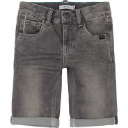 Preisvergleich für Hosen: Shorts Slim fit NKMTHEO , Bundweite SLIM grey denim Gr. 104 Jungen Kleinkinder