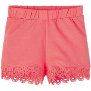 Preisvergleich für Hosen: Shorts Spitze rot Gr. 110 Mädchen Kinder