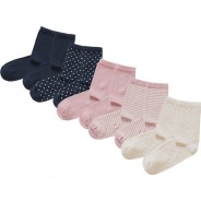 Preisvergleich für Strumpfwaren: Socken NKFVILDE  dunkelblau Gr. 37-39 Mädchen Kinder