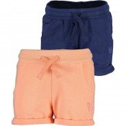 Preisvergleich für Hosen: Sweatshorts Doppelpack  rosa-kombi Gr. 92 Mädchen Kleinkinder