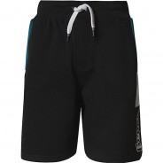 Preisvergleich für Hosen: Sweatshorts LENORA  schwarz/weiß Gr. 152 Jungen Kinder