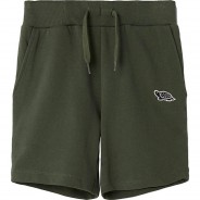 Preisvergleich für Hosen: Sweatshorts NKMFRO  grün Gr. 128 Jungen Kinder