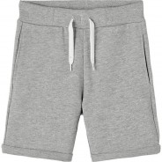 Preisvergleich für Hosen: Sweatshorts NKMJIRG  grau Gr. 134 Jungen Kinder