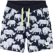 Preisvergleich für Hosen: Sweatshorts NMMFRANK , Organic Cotton dunkelblau Gr. 104 Jungen Kleinkinder