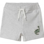 Preisvergleich für Hosen: Sweatshorts NMMFRO  grau Gr. 104 Jungen Kleinkinder