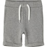 Preisvergleich für Hosen: Sweatshorts NMMJIRG  grau Gr. 122 Jungen Kinder