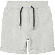 Preisvergleich für Hosen: Sweatshorts NMMVASSE  hellgrau Gr. 104 Jungen Kleinkinder