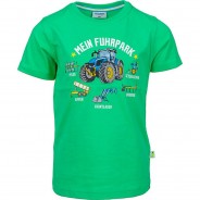 Preisvergleich für Oberteile: T-Shirt  grün Gr. 128/134 Jungen Kinder