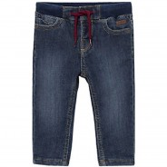 Preisvergleich für Hosen: Thermo-Jeanshose Jeanshosen  blau Gr. 68 Jungen Baby