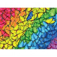 Preisvergleich für Puzzle: Eurographics Metalldose - Butterfly Rainbow 1000 Teile Puzzle Eurographics-8051-5603